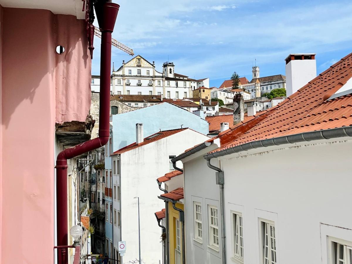 Casa Rosa Com Ac Apartment Coimbra Luaran gambar