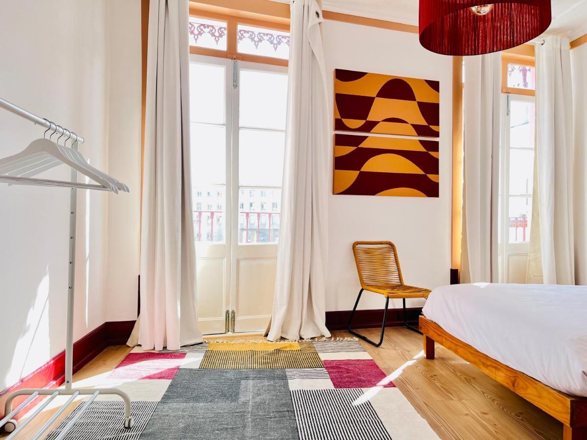 Casa Rosa Com Ac Apartment Coimbra Luaran gambar